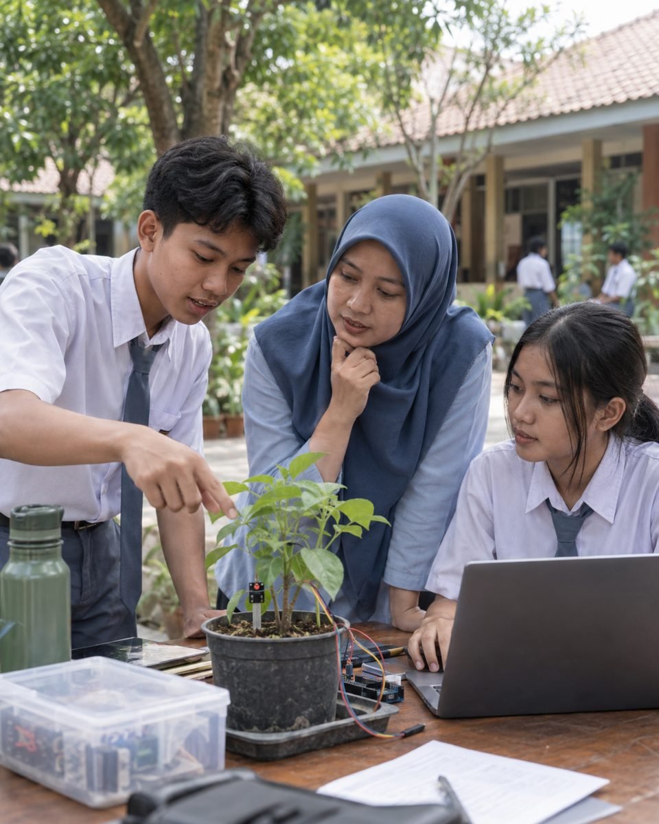 Siswa-siswa peserta DOAI National AI Challenge